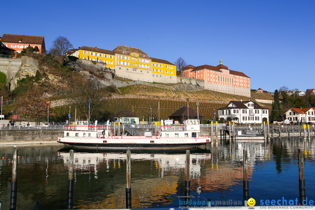 Narrensprung - Narrenbaumsetzen: Meersburg am Bodensee, 23.02.2014