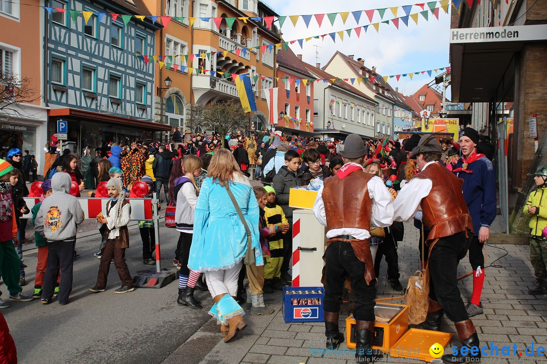 Narrenbaumstellen, Winfried Kretschmann: Stockach am Bodensee, 27.02.2014