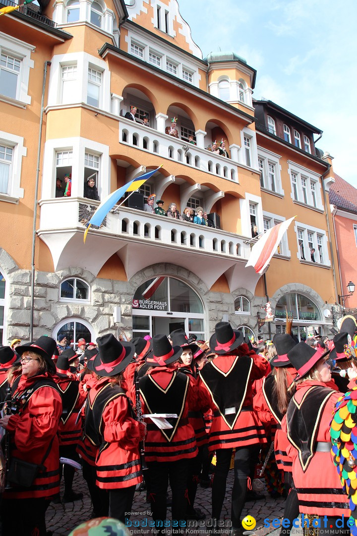 Narrenbaumstellen, Winfried Kretschmann: Stockach am Bodensee, 27.02.2014