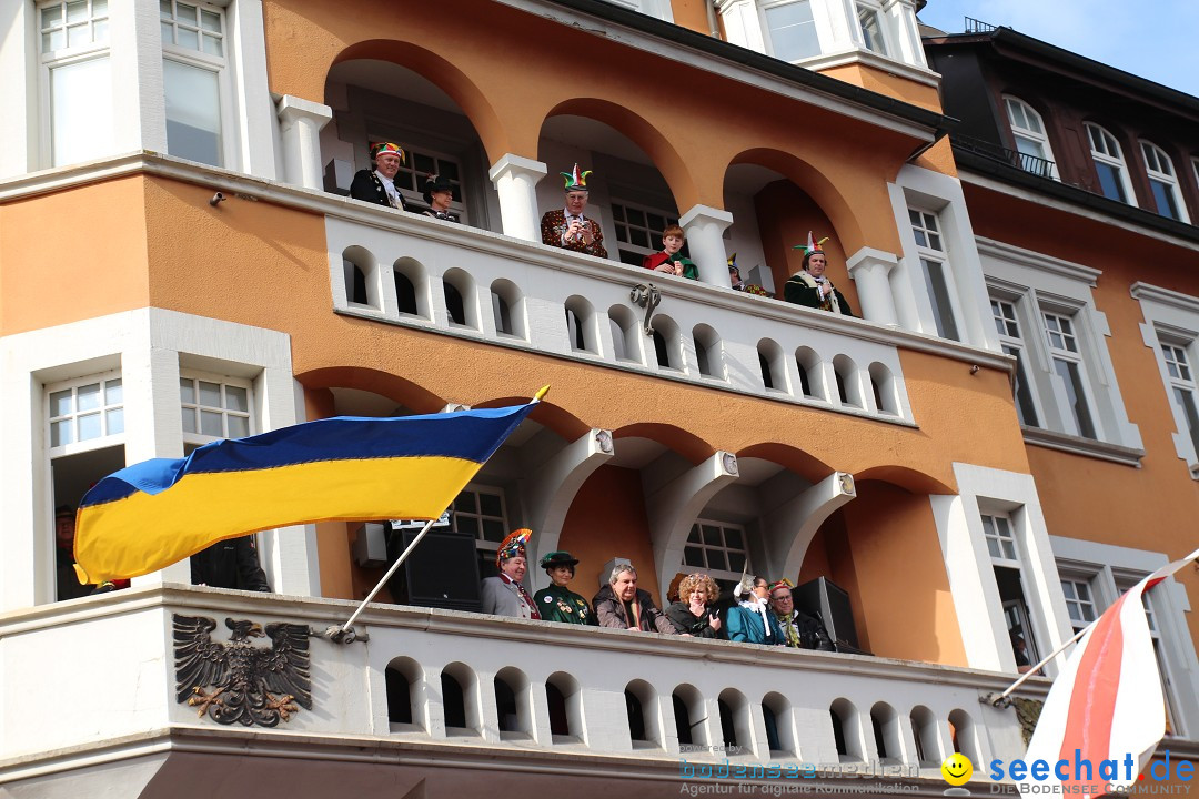 Narrenbaumstellen, Winfried Kretschmann: Stockach am Bodensee, 27.02.2014