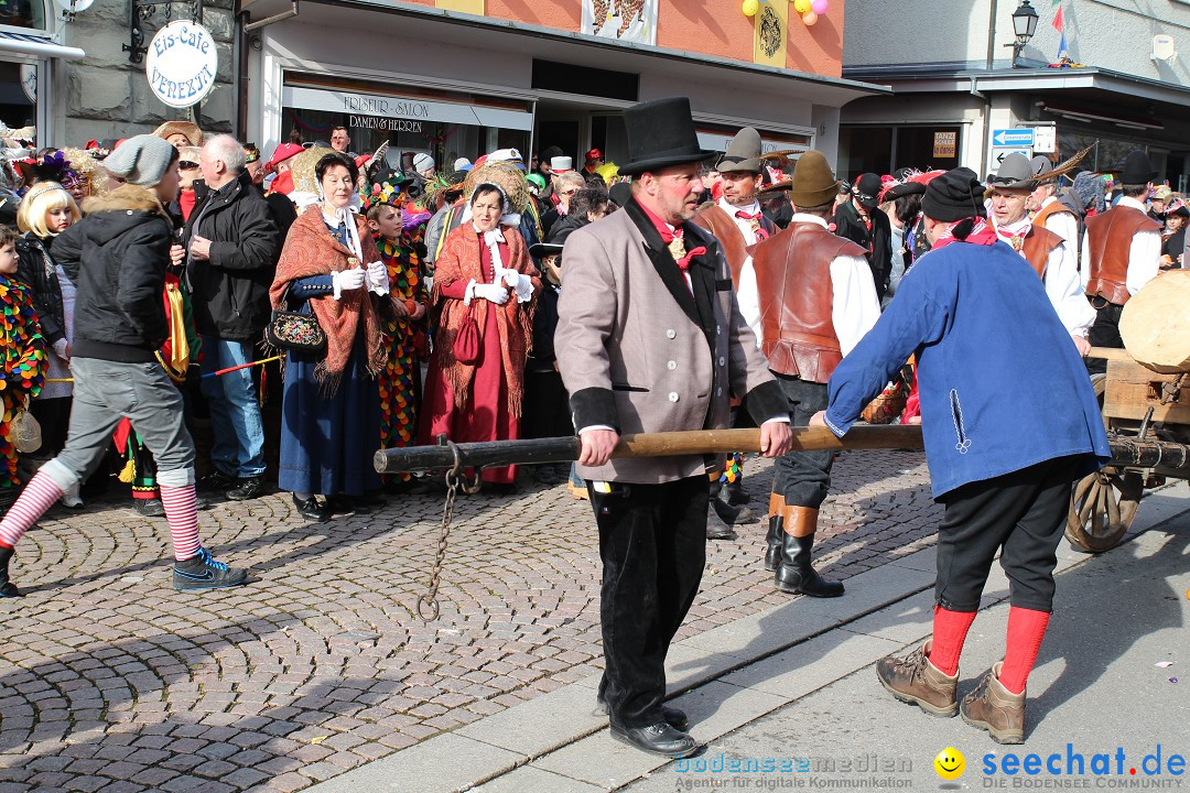 Narrenbaumstellen, Winfried Kretschmann: Stockach am Bodensee, 27.02.2014