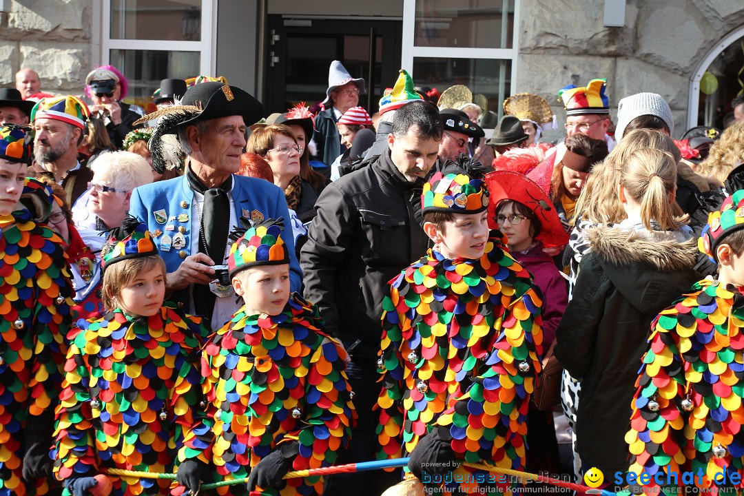 Narrenbaumstellen, Winfried Kretschmann: Stockach am Bodensee, 27.02.2014