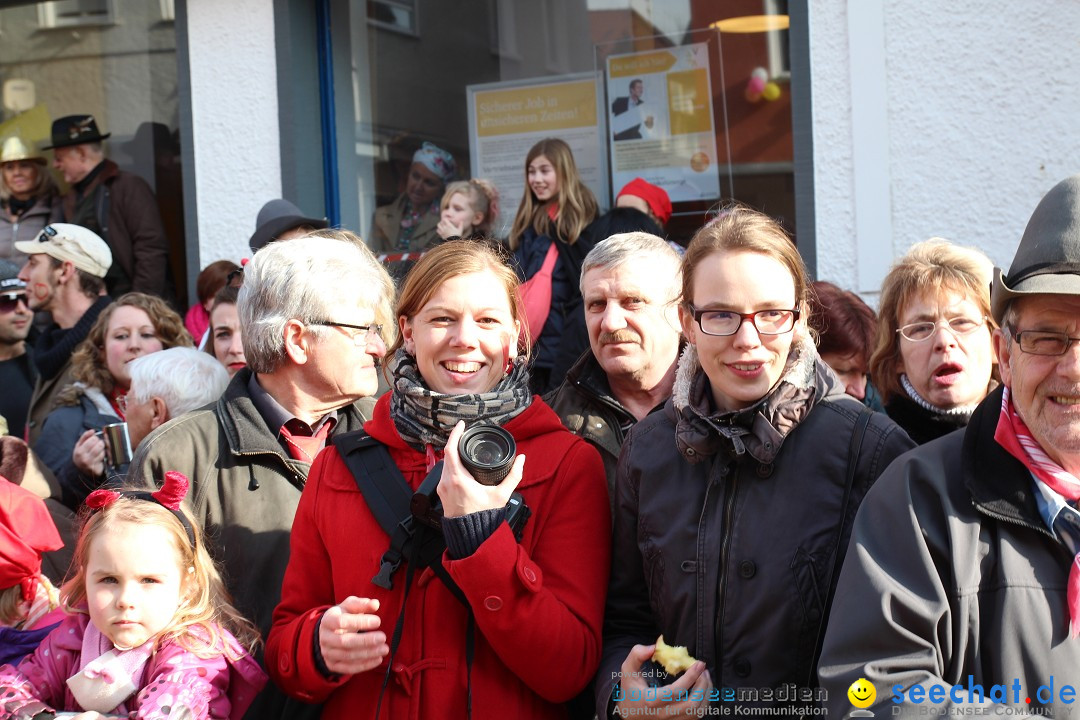 Narrenbaumstellen, Winfried Kretschmann: Stockach am Bodensee, 27.02.2014