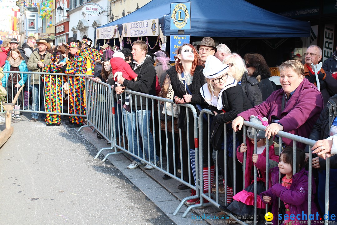 Narrenbaumstellen, Winfried Kretschmann: Stockach am Bodensee, 27.02.2014