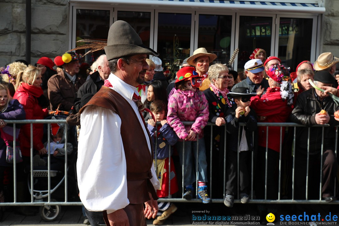 Narrenbaumstellen, Winfried Kretschmann: Stockach am Bodensee, 27.02.2014