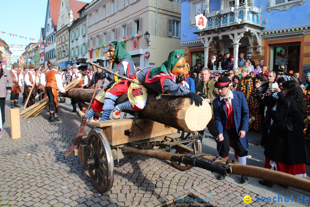 Narrenbaumstellen, Winfried Kretschmann: Stockach am Bodensee, 27.02.2014