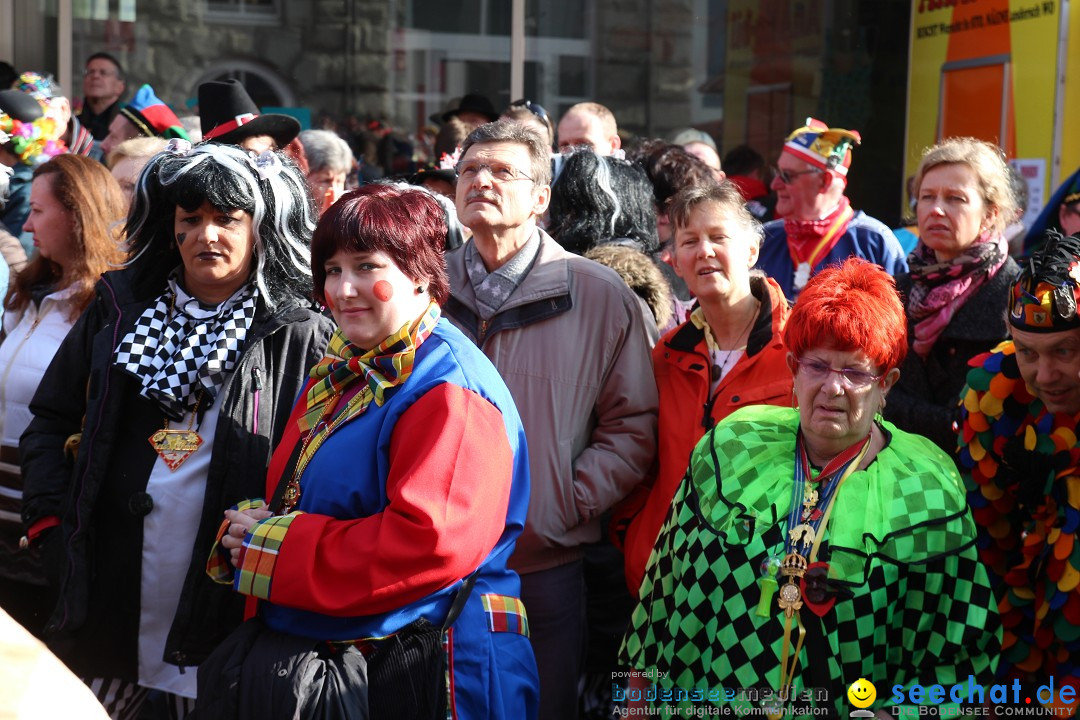 Narrenbaumstellen, Winfried Kretschmann: Stockach am Bodensee, 27.02.2014