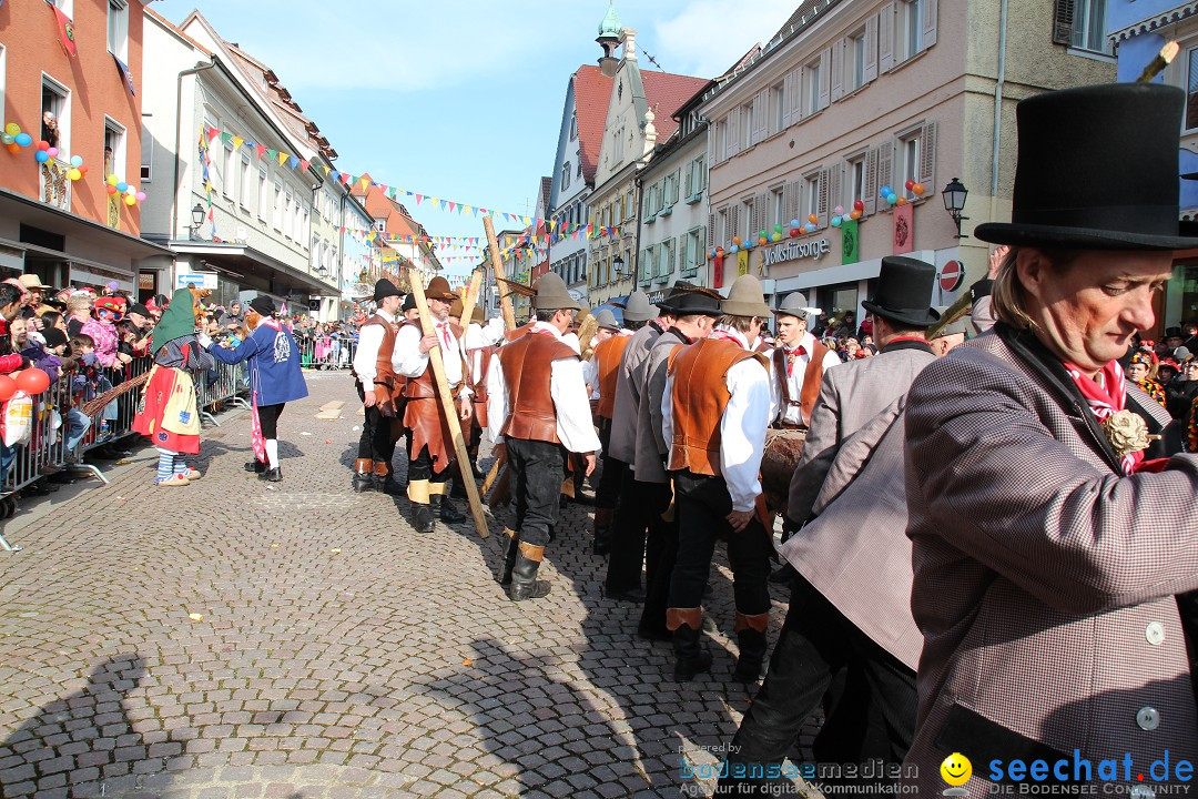 Narrenbaumstellen, Winfried Kretschmann: Stockach am Bodensee, 27.02.2014