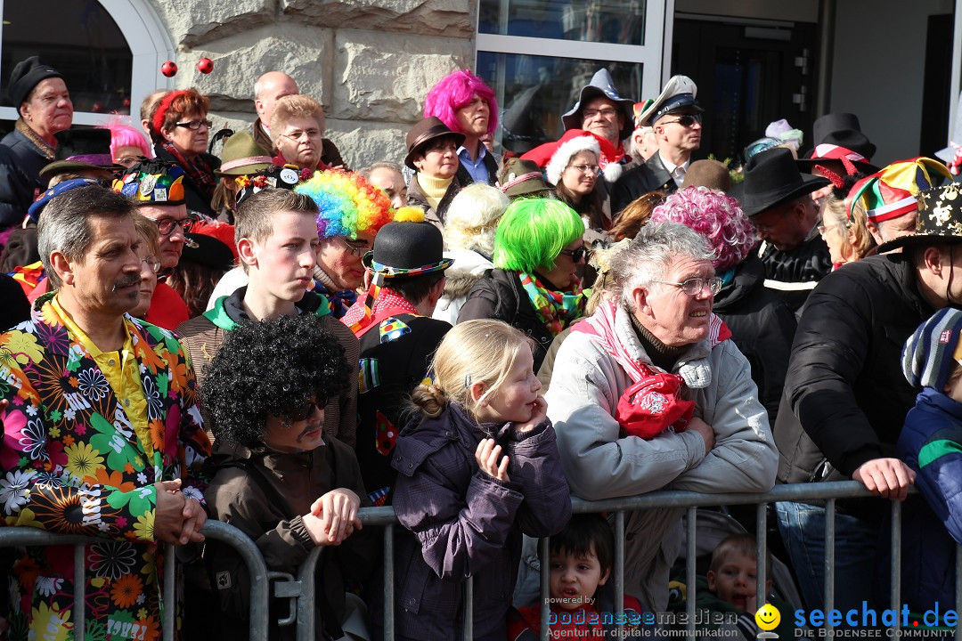 Narrenbaumstellen, Winfried Kretschmann: Stockach am Bodensee, 27.02.2014