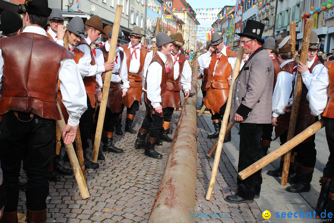 Narrenbaumstellen, Winfried Kretschmann: Stockach am Bodensee, 27.02.2014