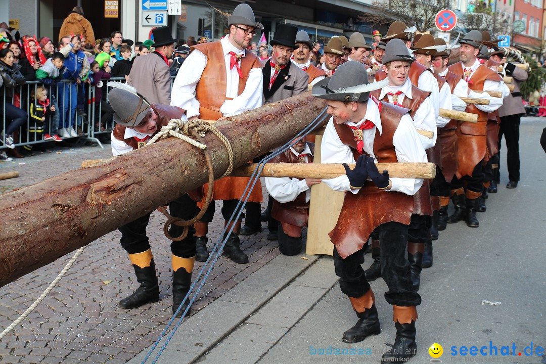 Narrenbaumstellen, Winfried Kretschmann: Stockach am Bodensee, 27.02.2014