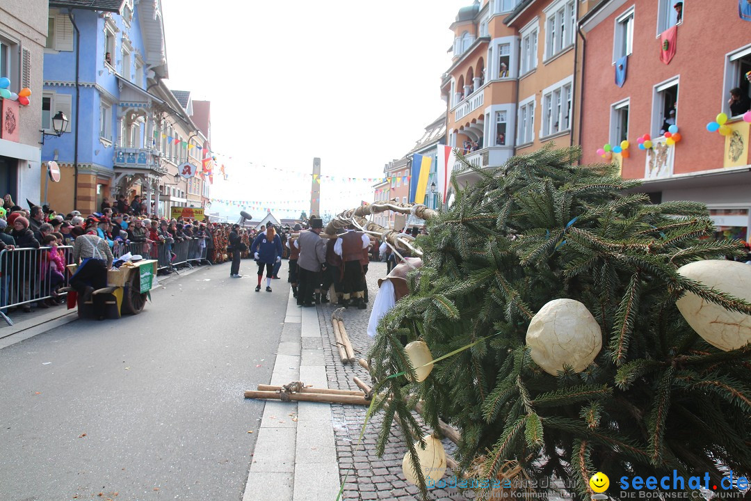 Narrenbaumstellen, Winfried Kretschmann: Stockach am Bodensee, 27.02.2014