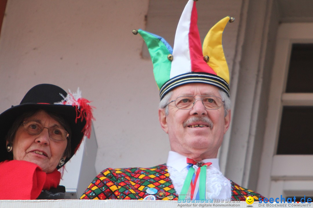 Narrenbaumstellen, Winfried Kretschmann: Stockach am Bodensee, 27.02.2014