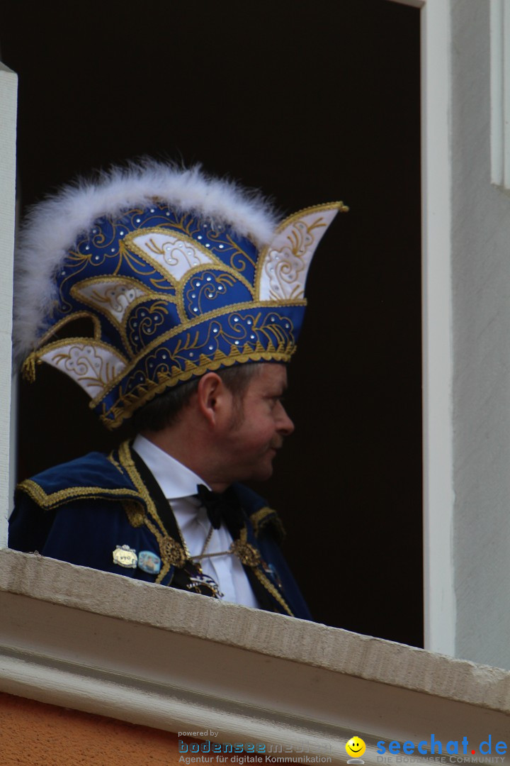 Narrenbaumstellen, Winfried Kretschmann: Stockach am Bodensee, 27.02.2014