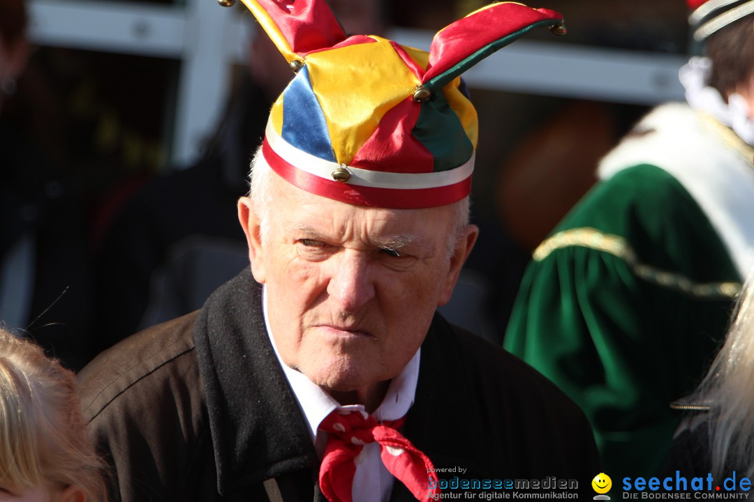 Narrenbaumstellen, Winfried Kretschmann: Stockach am Bodensee, 27.02.2014