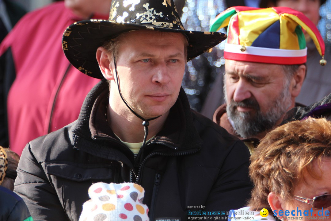 Narrenbaumstellen, Winfried Kretschmann: Stockach am Bodensee, 27.02.2014