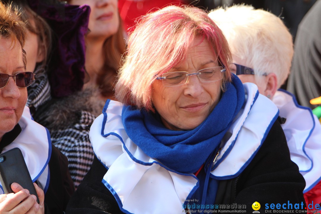 Narrenbaumstellen, Winfried Kretschmann: Stockach am Bodensee, 27.02.2014