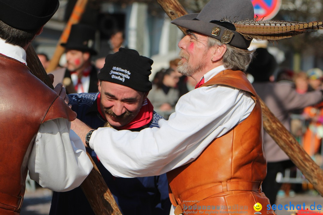 Narrenbaumstellen, Winfried Kretschmann: Stockach am Bodensee, 27.02.2014