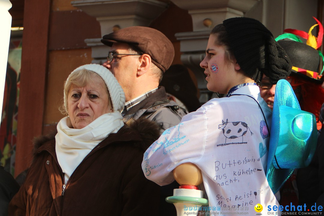 Narrenbaumstellen, Winfried Kretschmann: Stockach am Bodensee, 27.02.2014