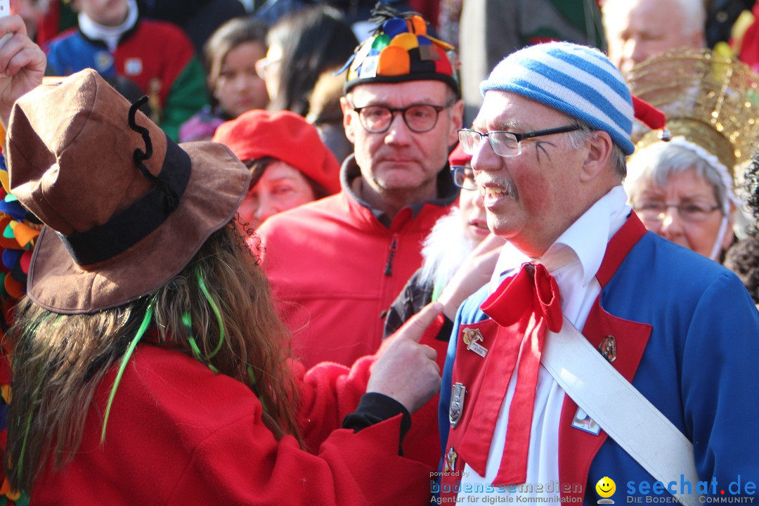 Narrenbaumstellen, Winfried Kretschmann: Stockach am Bodensee, 27.02.2014