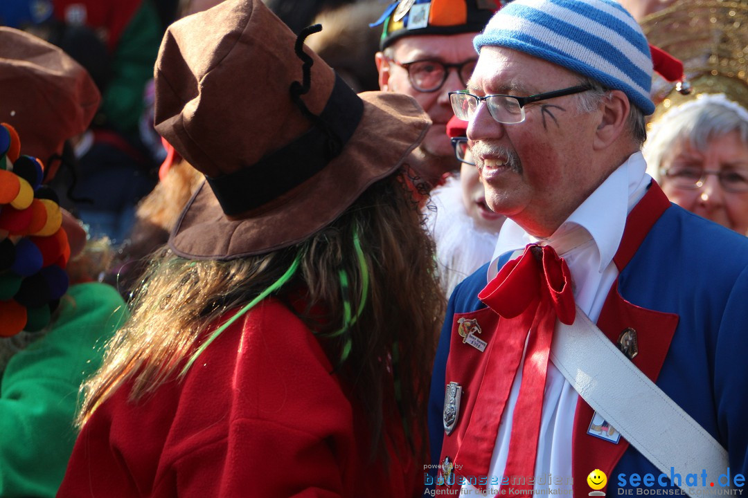 Narrenbaumstellen, Winfried Kretschmann: Stockach am Bodensee, 27.02.2014