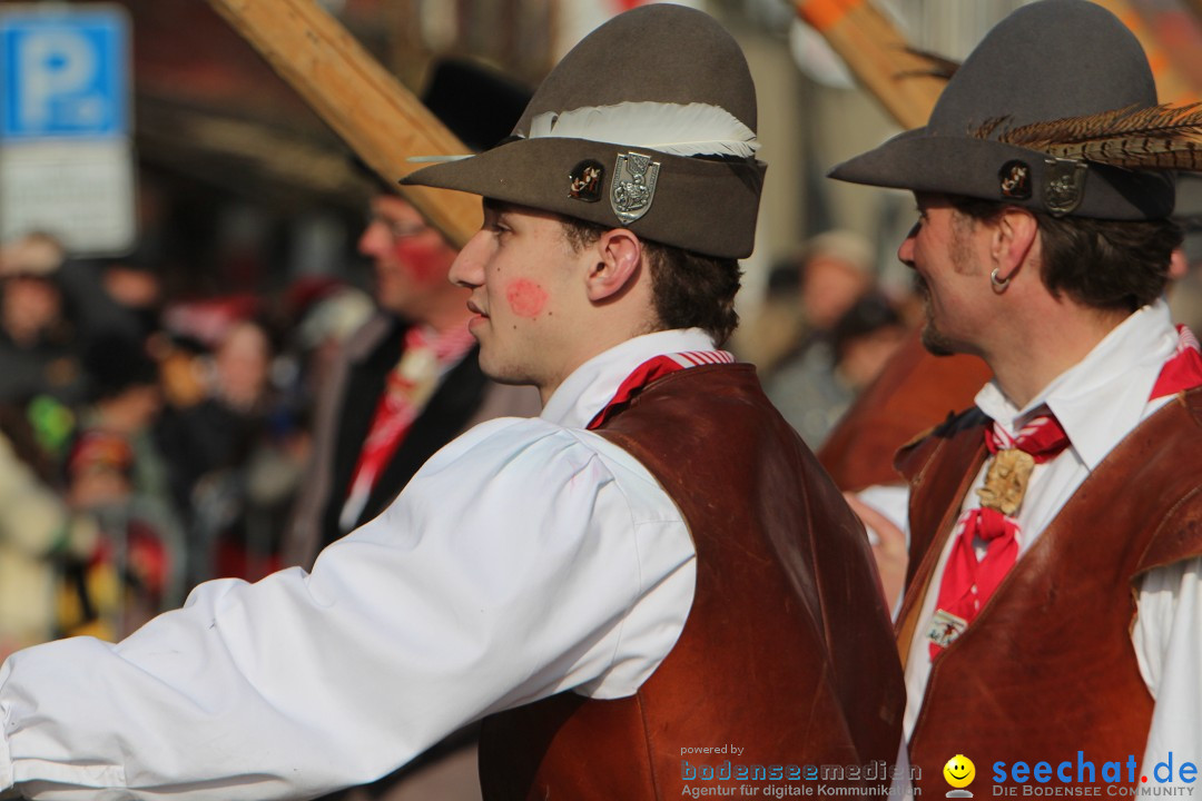 Narrenbaumstellen, Winfried Kretschmann: Stockach am Bodensee, 27.02.2014