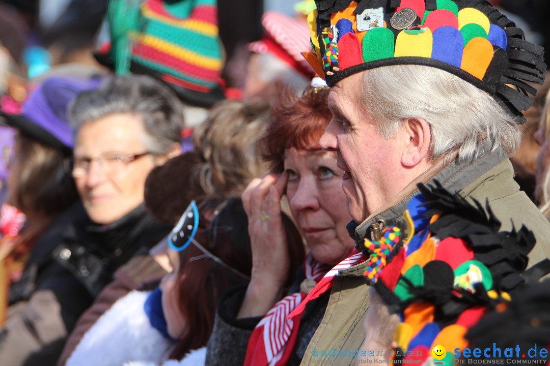 Narrenbaumstellen, Winfried Kretschmann: Stockach am Bodensee, 27.02.2014