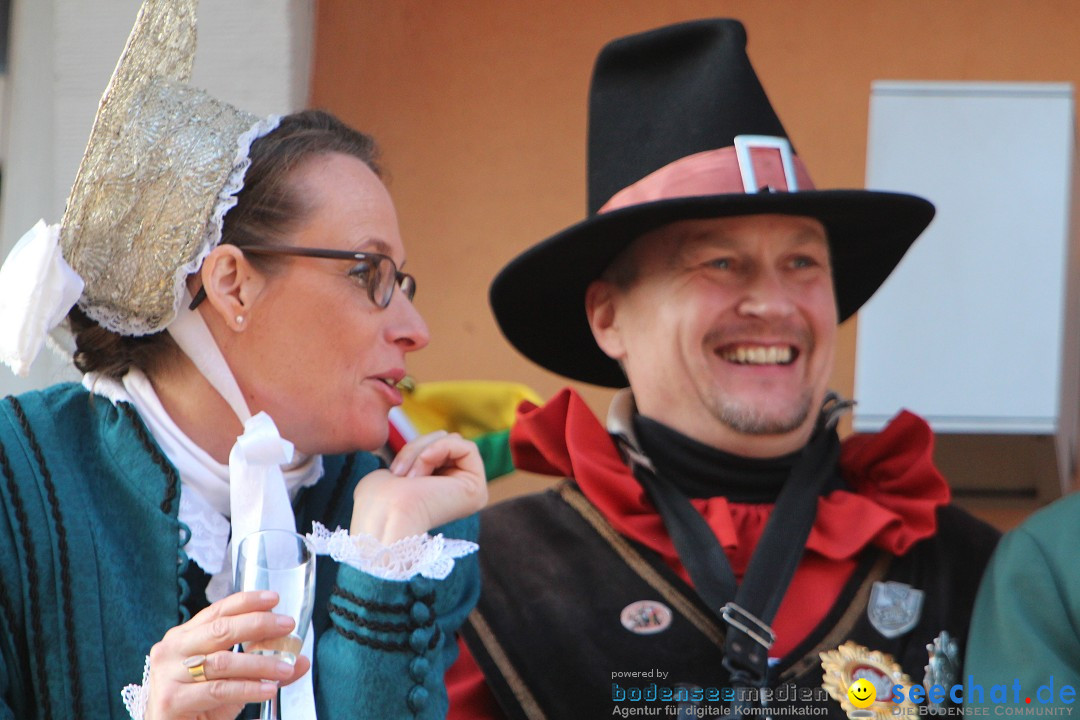 Narrenbaumstellen, Winfried Kretschmann: Stockach am Bodensee, 27.02.2014