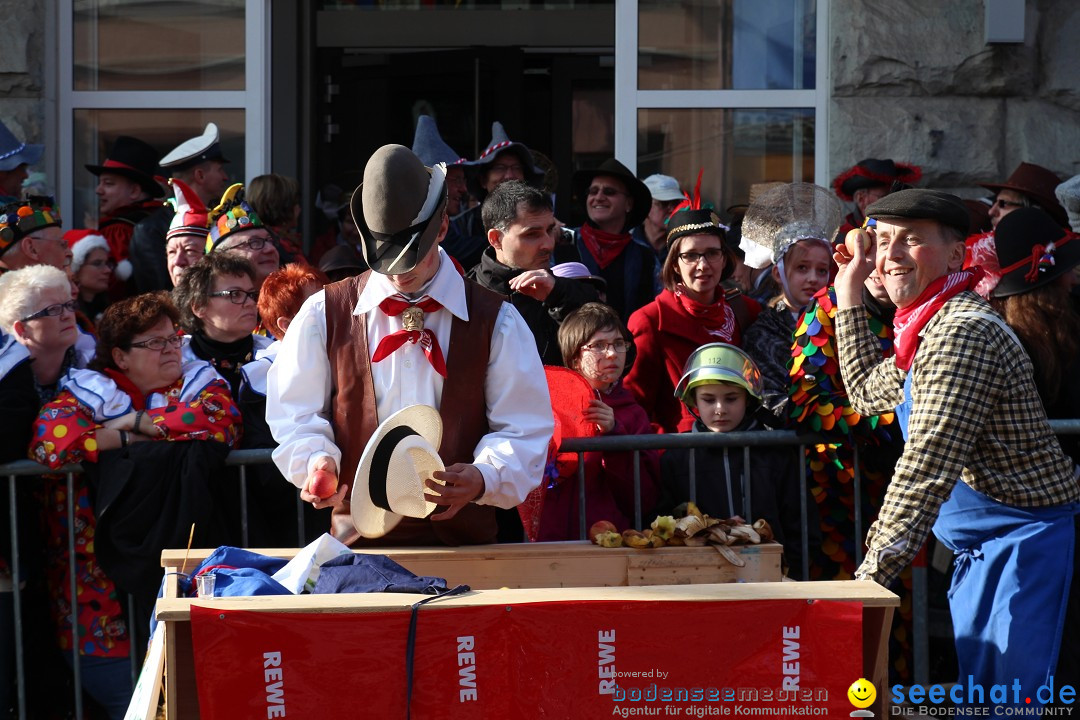 Narrenbaumstellen, Winfried Kretschmann: Stockach am Bodensee, 27.02.2014