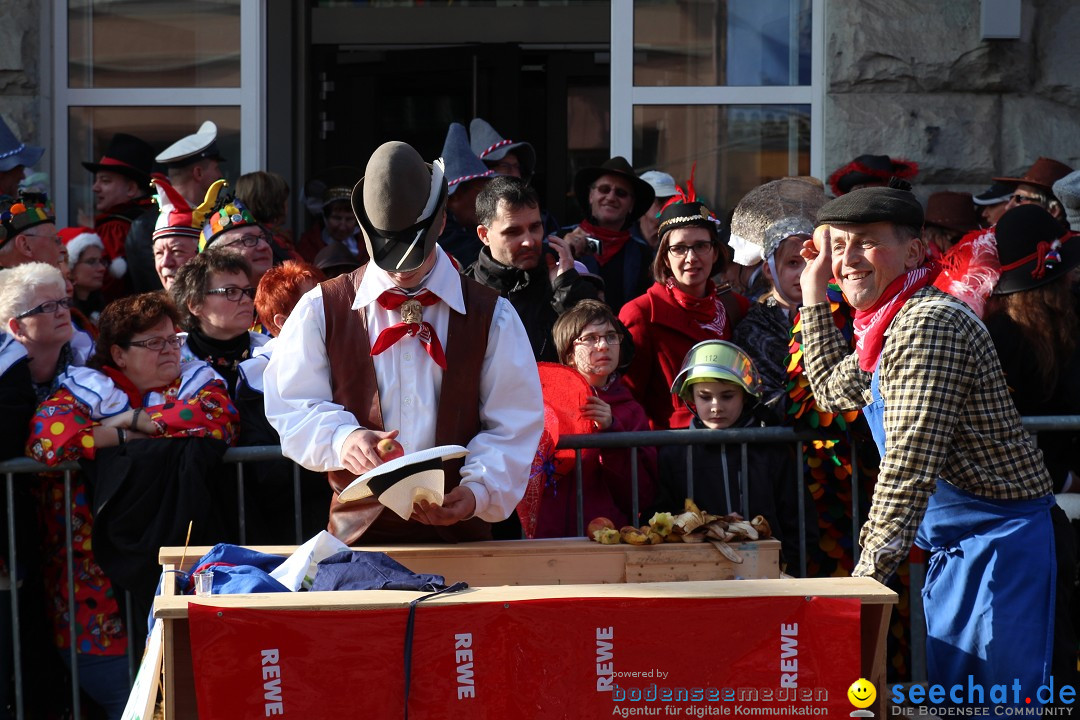 Narrenbaumstellen, Winfried Kretschmann: Stockach am Bodensee, 27.02.2014