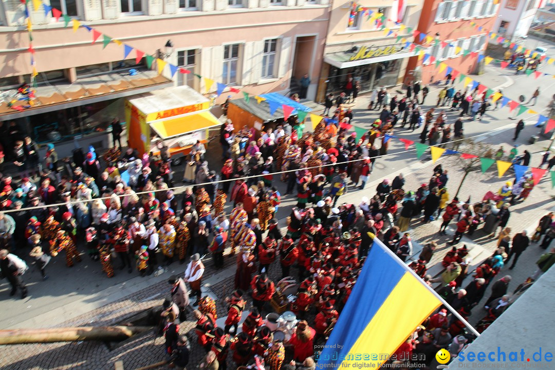 Narrenbaumstellen, Winfried Kretschmann: Stockach am Bodensee, 27.02.2014