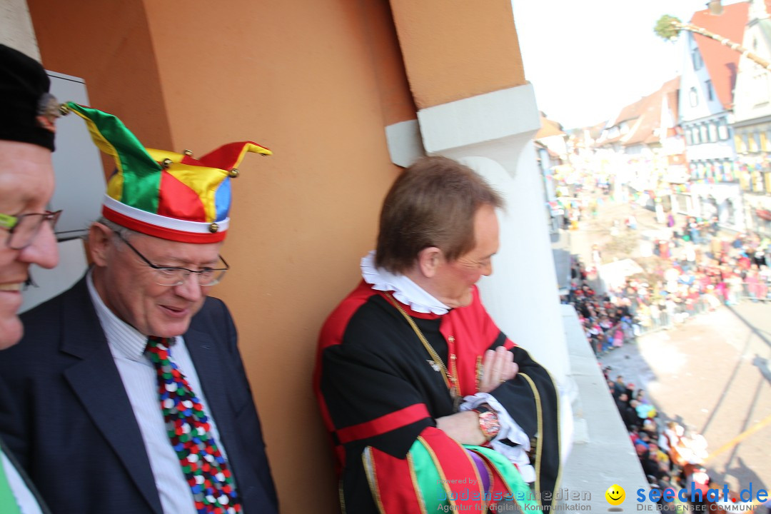 Narrenbaumstellen, Winfried Kretschmann: Stockach am Bodensee, 27.02.2014