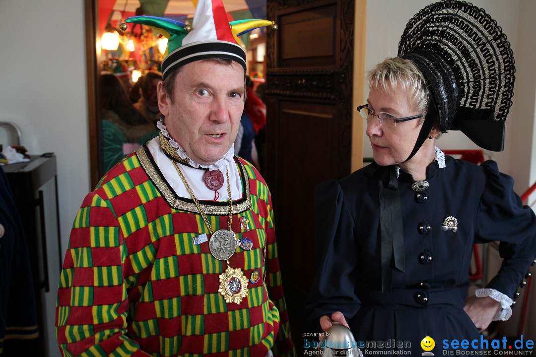 Narrenbaumstellen, Winfried Kretschmann: Stockach am Bodensee, 27.02.2014