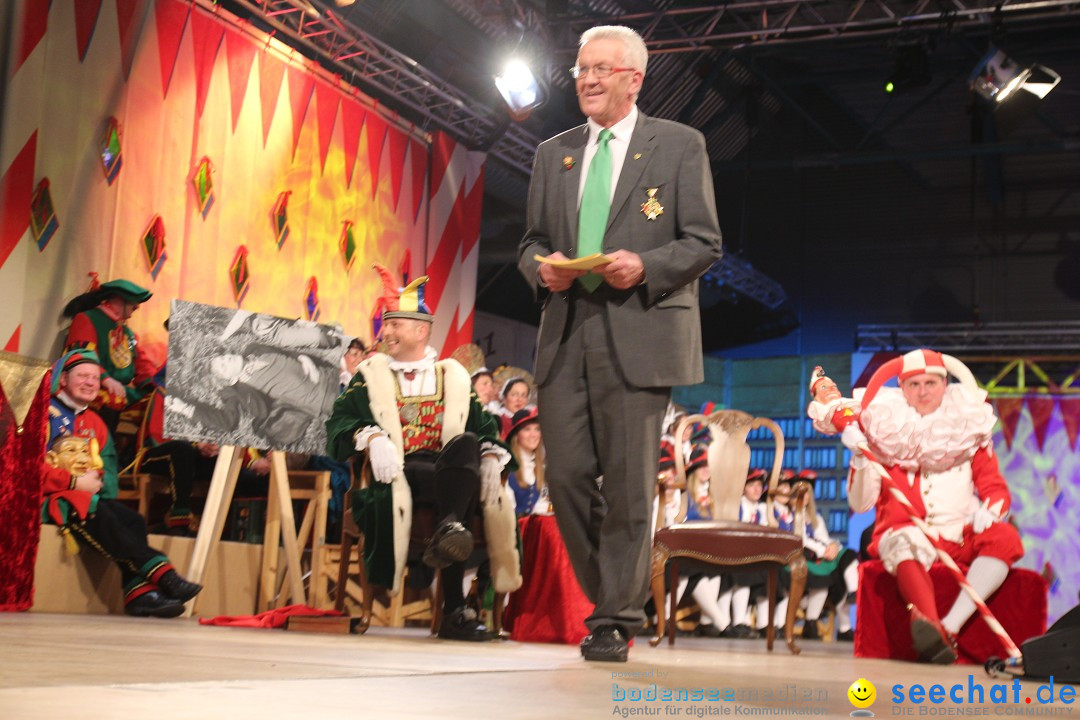 Narrengericht - Winfried Kretschmann: Stockach am Bodensee - seechat, 27.02