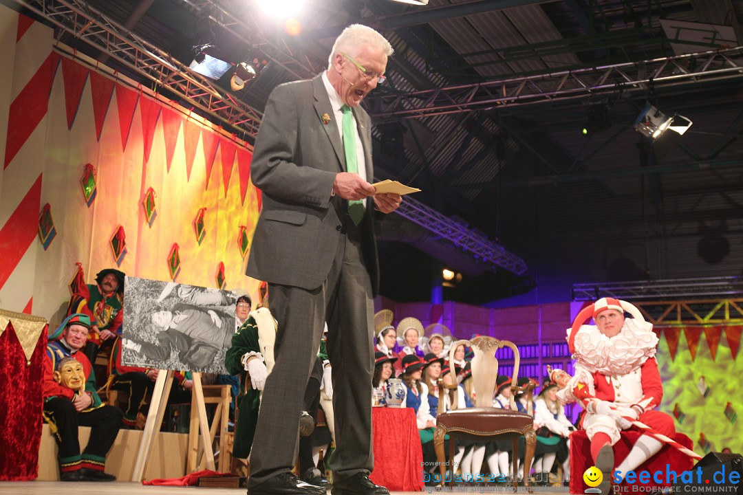 Narrengericht - Winfried Kretschmann: Stockach am Bodensee - seechat, 27.02