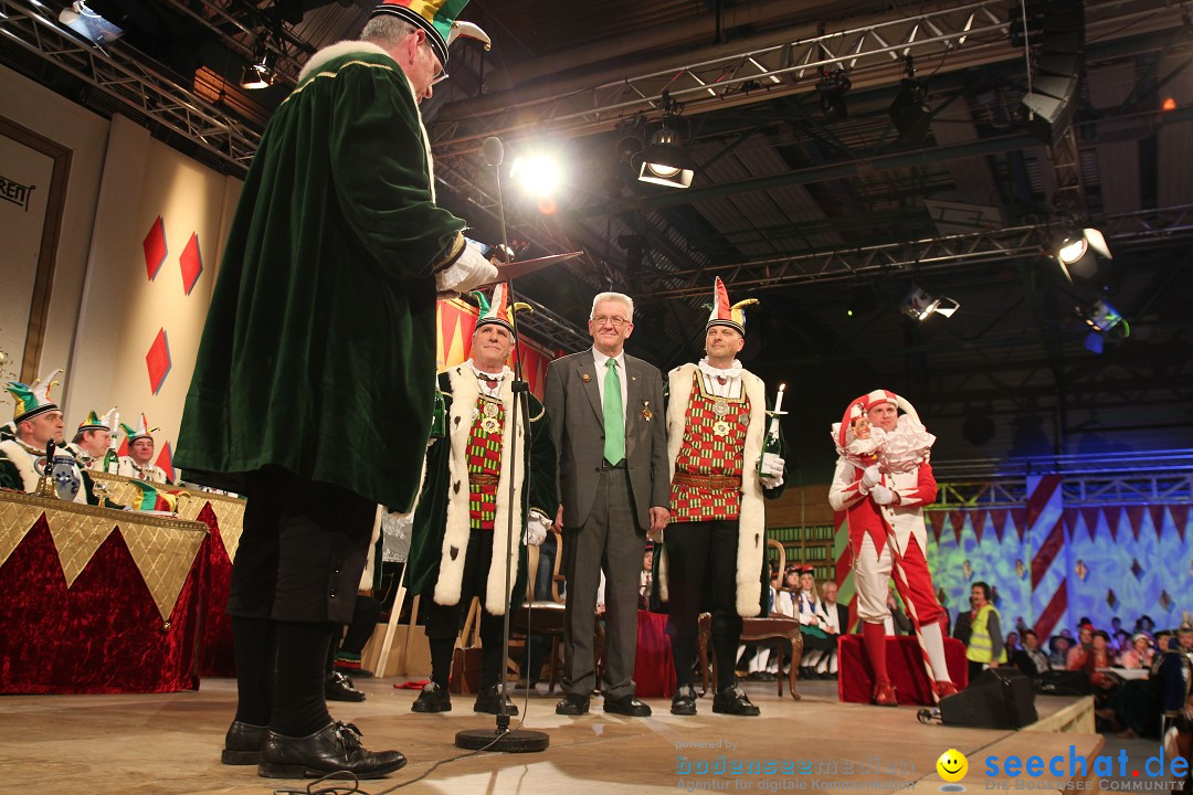 Narrengericht - Winfried Kretschmann: Stockach am Bodensee - seechat, 27.02