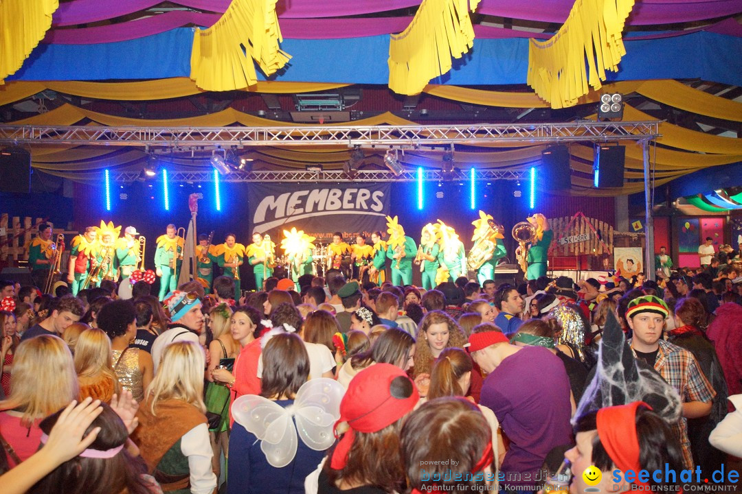 Weiberball - Fasnet in Wetzisreute bei Ravensburg am Bodensee, 27.02.2014