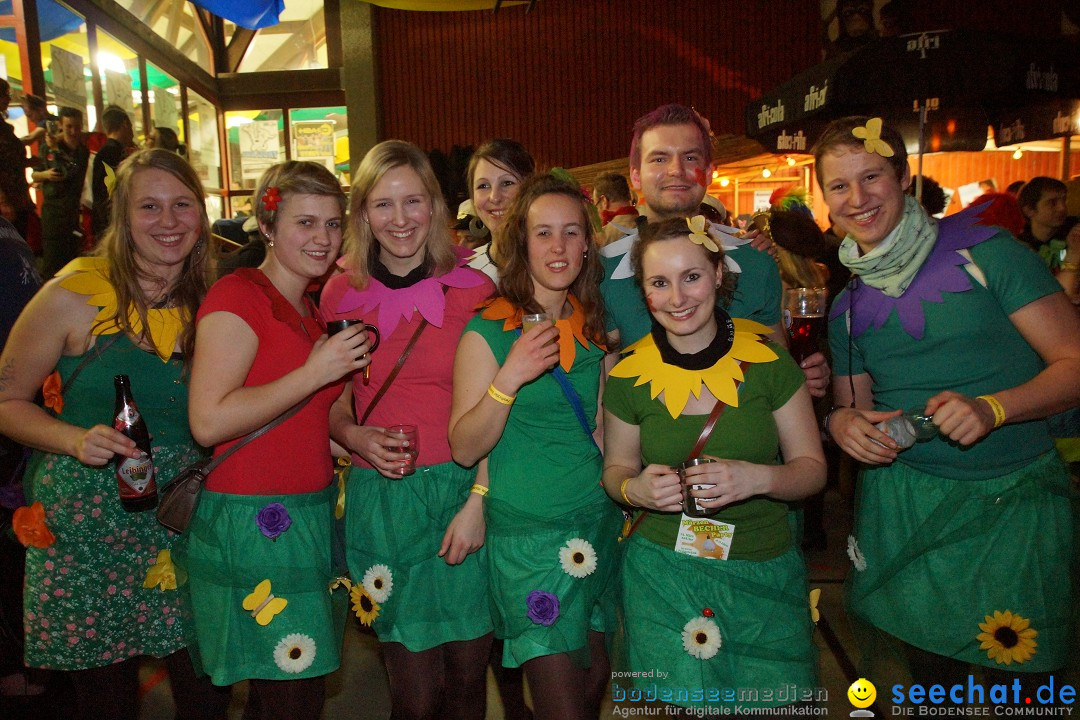 Weiberball - Fasnet in Wetzisreute bei Ravensburg am Bodensee, 27.02.2014