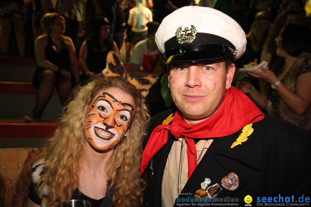 Weiberball - Fasnet in Wetzisreute bei Ravensburg am Bodensee, 27.02.2014