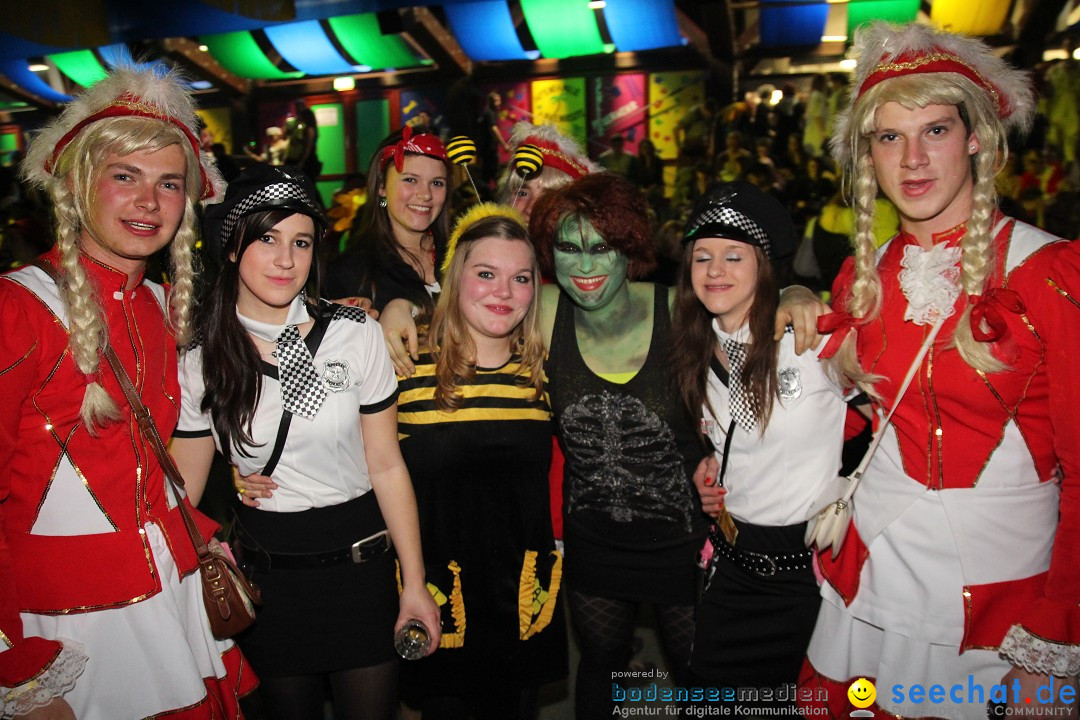 Weiberball - Fasnet in Wetzisreute bei Ravensburg am Bodensee, 27.02.2014