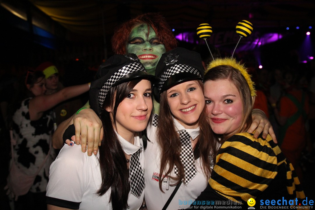 Weiberball - Fasnet in Wetzisreute bei Ravensburg am Bodensee, 27.02.2014