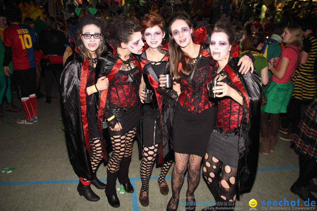 Weiberball - Fasnet in Wetzisreute bei Ravensburg am Bodensee, 27.02.2014