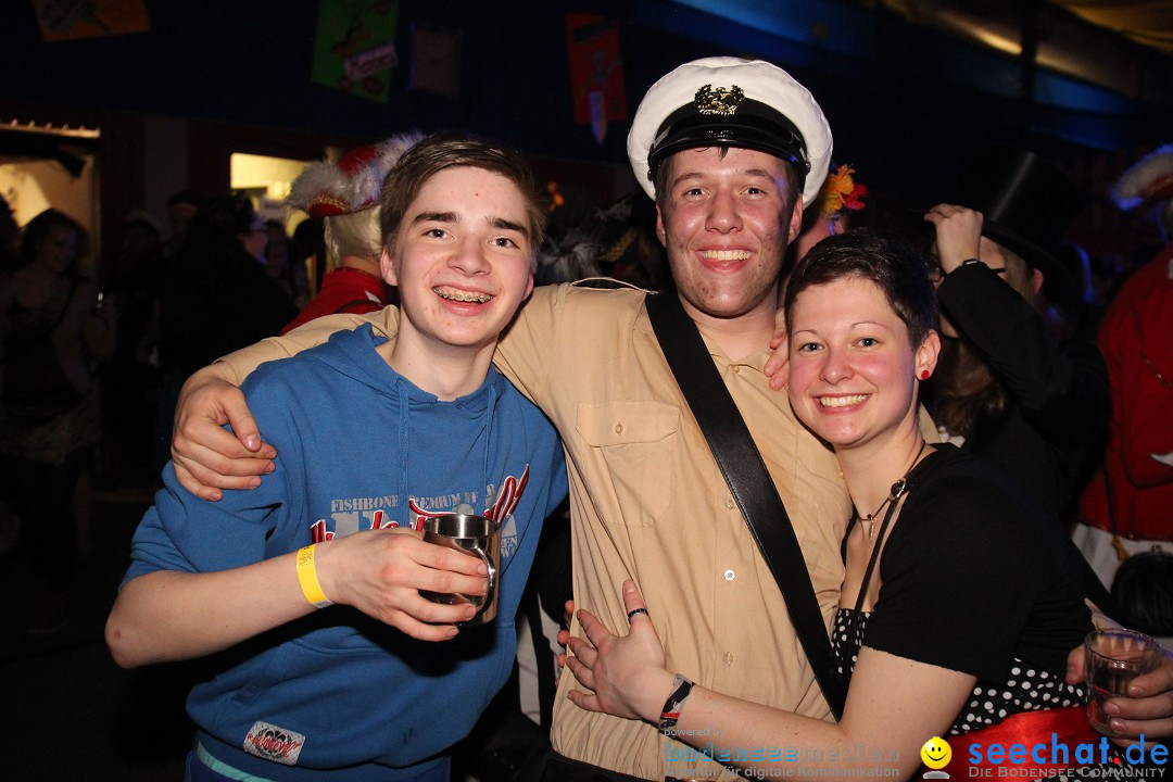 Weiberball - Fasnet in Wetzisreute bei Ravensburg am Bodensee, 27.02.2014