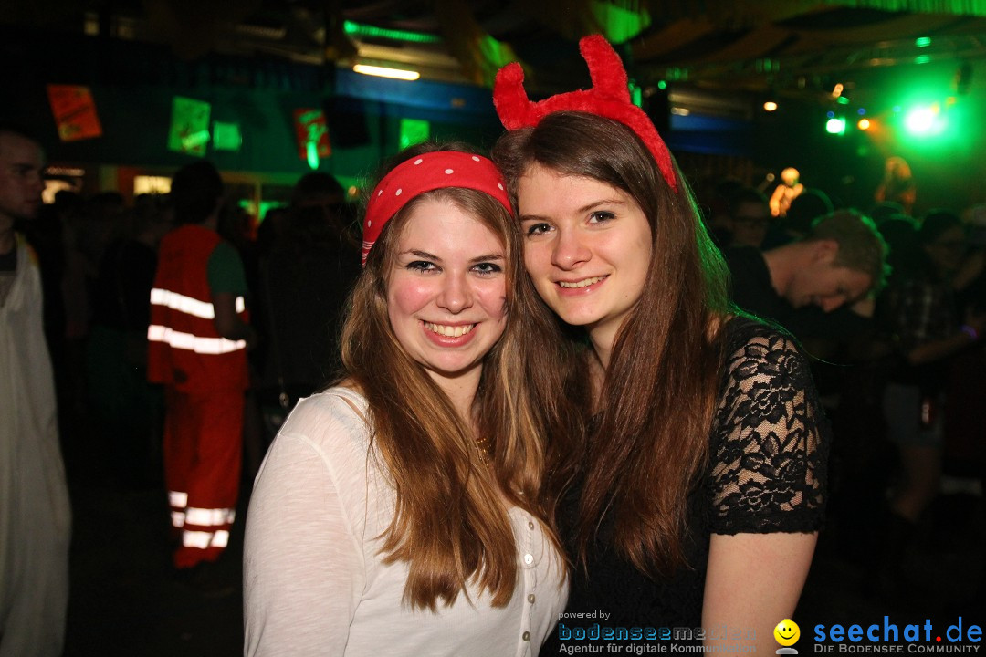 Weiberball - Fasnet in Wetzisreute bei Ravensburg am Bodensee, 27.02.2014