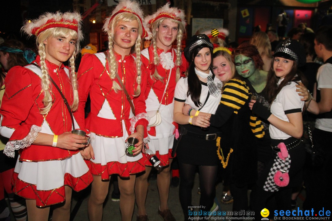 Weiberball - Fasnet in Wetzisreute bei Ravensburg am Bodensee, 27.02.2014