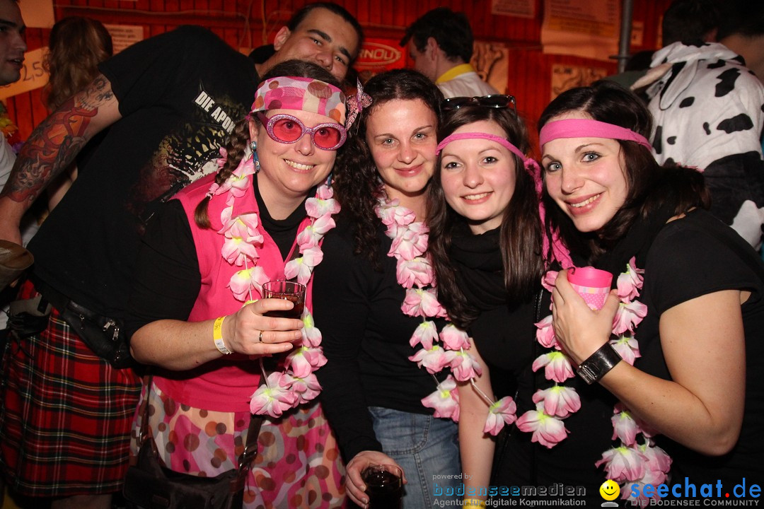 Weiberball - Fasnet in Wetzisreute bei Ravensburg am Bodensee, 27.02.2014