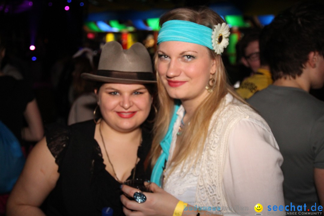 Weiberball - Fasnet in Wetzisreute bei Ravensburg am Bodensee, 27.02.2014