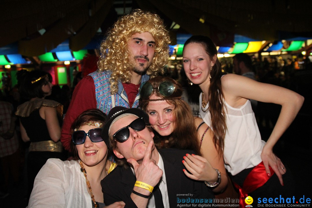 Weiberball - Fasnet in Wetzisreute bei Ravensburg am Bodensee, 27.02.2014