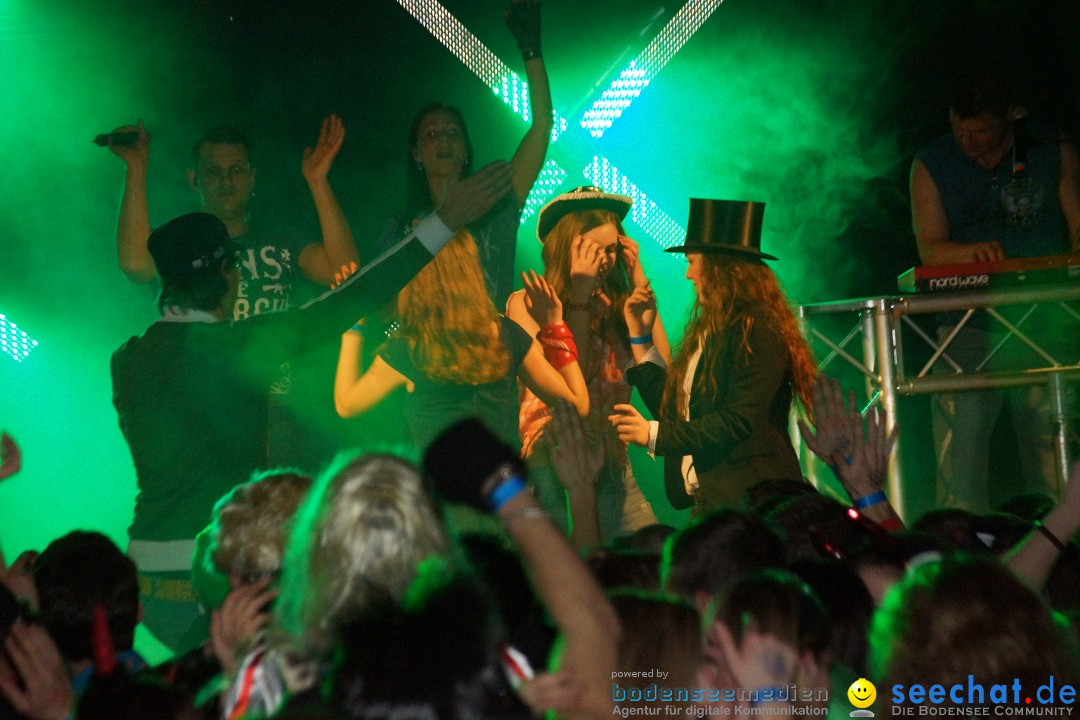 Stierball mit Heaven: Wahlwies am Bodensee mit seechat, 28.02.2014