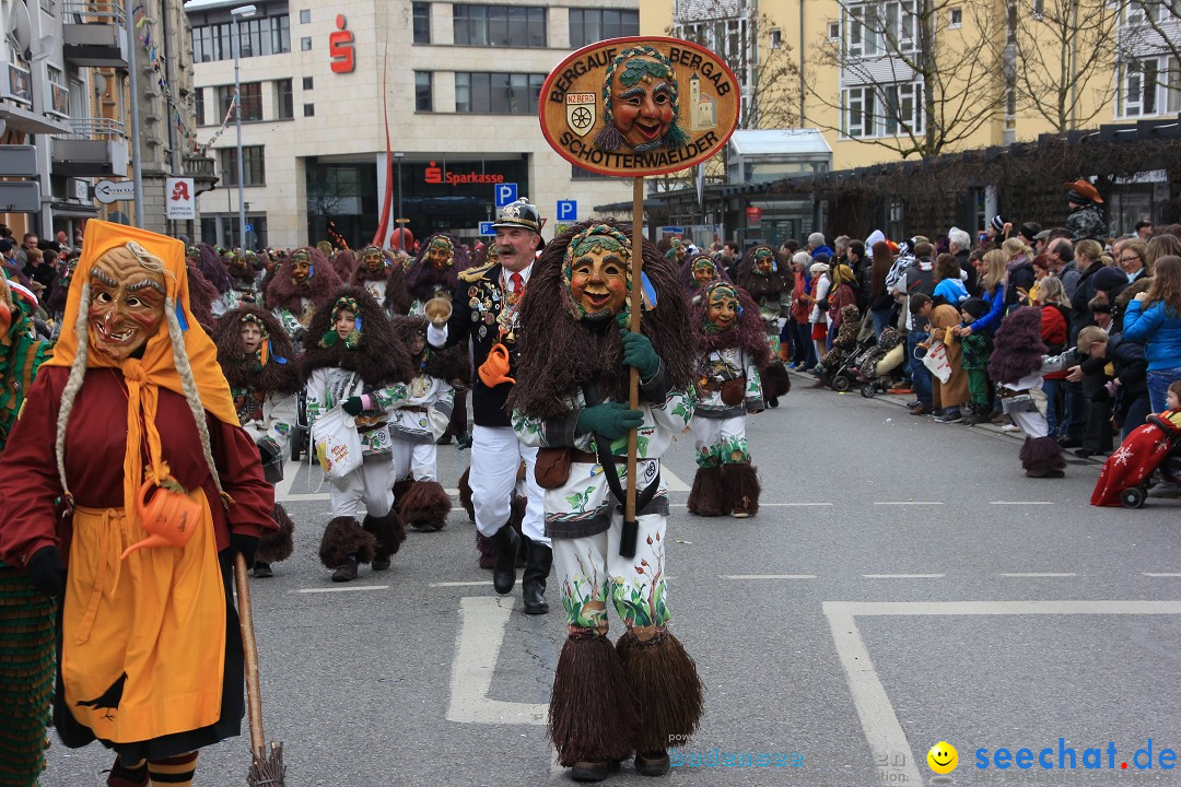 Fasnetsumzug - Fasching: Friedrichshafen am Bodensee, 01.03.2014